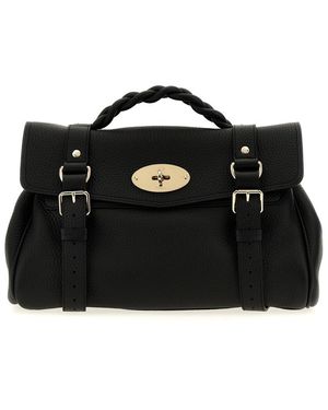 Mulberry Leather Alexa Tote Bag - Black