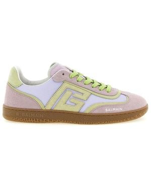 Balmain Logo Sneakers - Multicolor