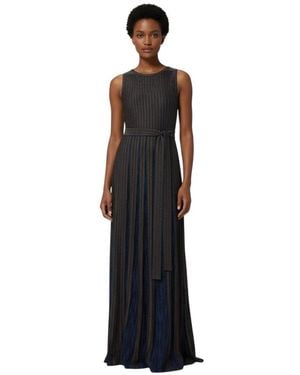 Missoni Crew Neck Long Dress - Black