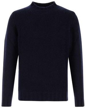 Fedeli Knitted Sweaters - Blue