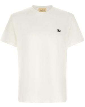 Valentino Logo Signature T-Shirt - White
