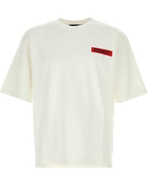 DSquared² Crew Neck T-Shirt - White