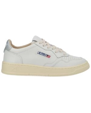 Autry Color Block Sneakers - White
