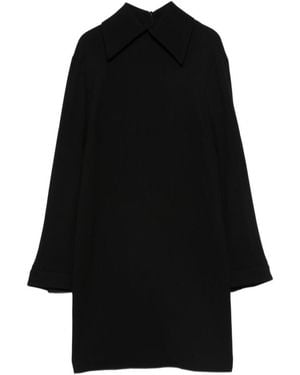 Semicouture Classic Long Dress - Black