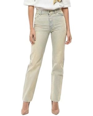 1989 STUDIO Sky Straight High Rise Jeans - Natural