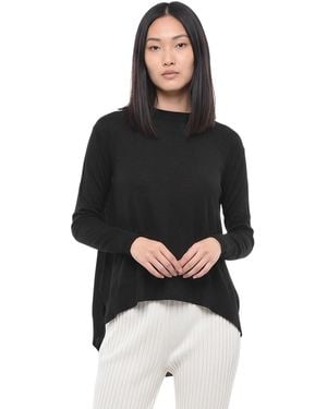 Stella McCartney Solid Crew Neck Sweater - Black