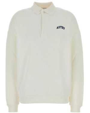 Autry Logo Printed T-Shirt - White