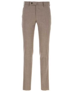 PT Torino Flat Front Pants - Gray