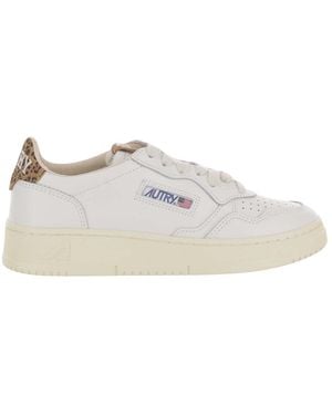 Autry Lace Up Sneakers - White