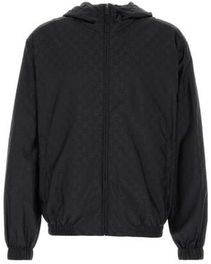 Gucci Zip-Up Jacket - Blue