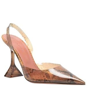 AMINA MUADDI Printed Holli Court Shoes - Pink