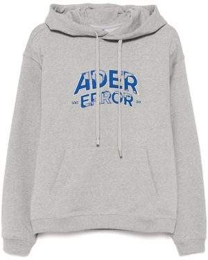 Adererror Logo Hoodie - Gray