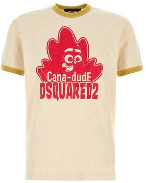 DSquared² Crewneck T-Shirt - Pink