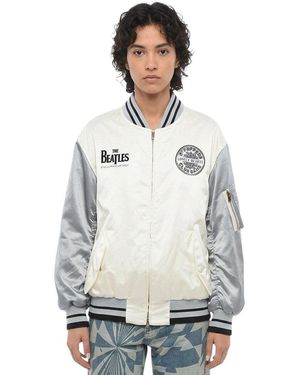 Stella McCartney Graphic Band Collar Jacket - White