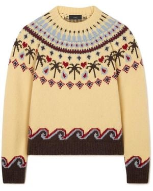 Alanui Crew Neck Sweater - Metallic