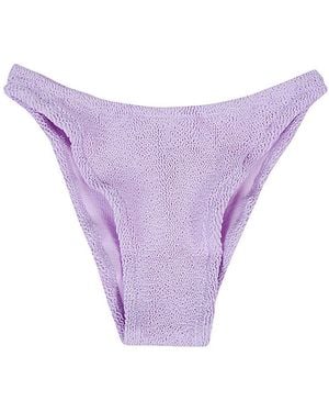 MC2 Saint Barth High Waisted Bikini Bottoms - Purple