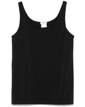 Wolford Cotton Blend Tank Top - Black
