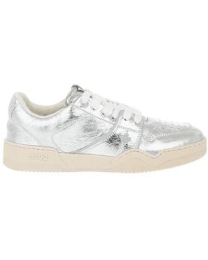 DSquared² Textured Spiker Sneakers - White