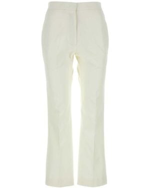 Jil Sander Cotton Pant - White