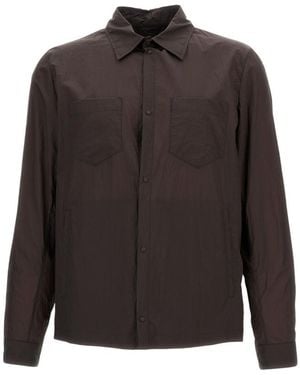 Herno Regular Overshirt - Brown