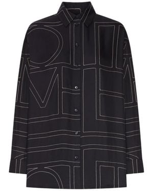 TOTEME Embroidered Shirt - Blue