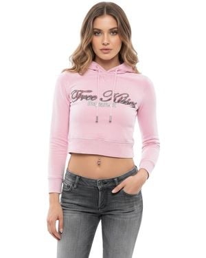 DSquared² Graphic Hood Sweatshirt - Pink