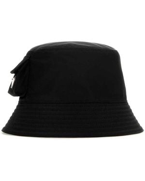 Prada Re-Nylon Bucket Hat - Black