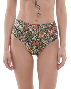 Samsøe & Samsøe Floral Bikini Bottom Swimwear - Multicolor