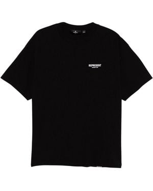 Represent Logo T-Shirt - Black