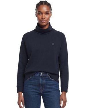 Woolrich Solid Turtle Neck Sweater - Blue
