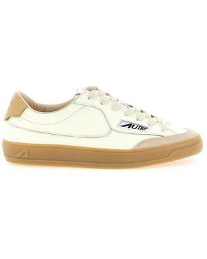Autry Lace Up Sneakers - White