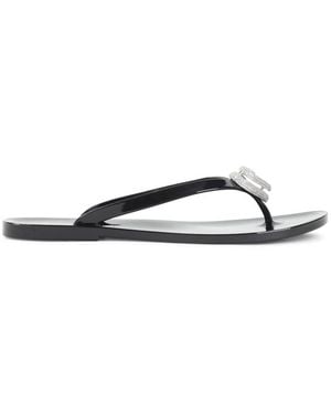 Mach & Mach Embellished Sandals - Brown