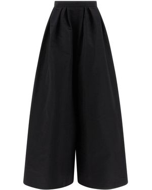 Carolina Herrera Palazzo Trousers - Black