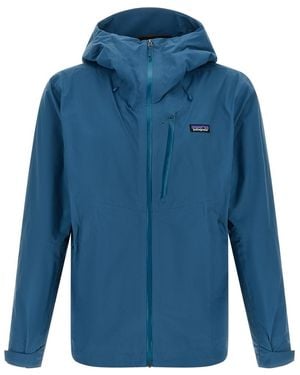 Patagonia Solid Hooded Jacket - Blue