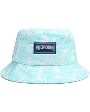 Vilebrequin Logo Bucket Hat - Blue