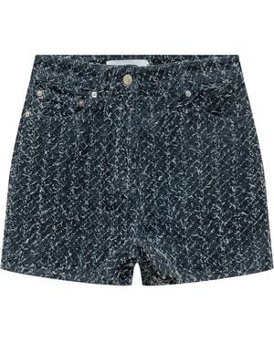 IRO Printed Shorts - Blue