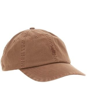 Polo Ralph Lauren Logo Baseball Cap - Brown