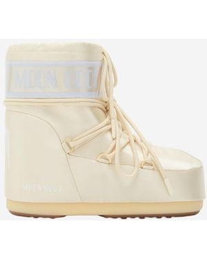 Moon Boot Off Logo Boots - White