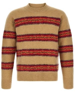 Dries Van Noten Crew Neck Sweater - Orange