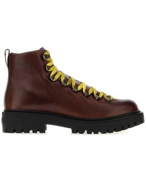 Prada Brixxen Boots - Brown
