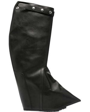 Rick Owens Tower Taconaska Boots - Black