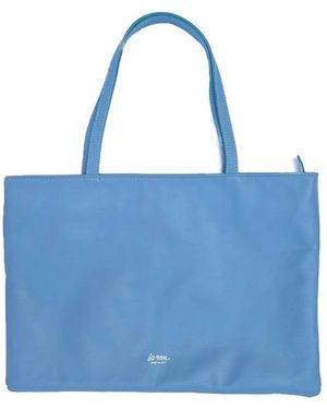 LA ROSE Logo Tote Bag - Blue