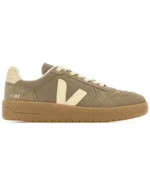 Veja Logo Trainers - Grey