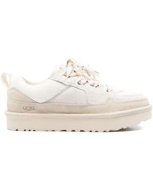 UGG Lowmel Suede Trainers - White