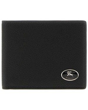 Burberry Logo Wallet - Black