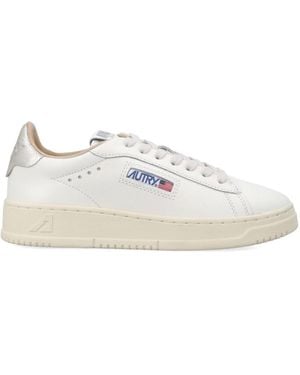 Autry Logo Medalist Sneakers - White
