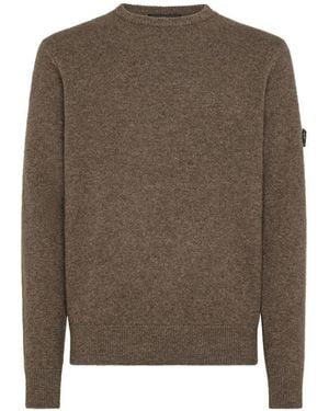 Peuterey Crew Neck Jumper - Brown