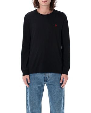 Polo Ralph Lauren Classic Long-Sleeve T-Shirt - Black
