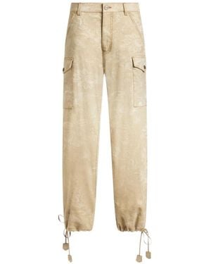 Etro Relaxed High Rise Jeans - Natural