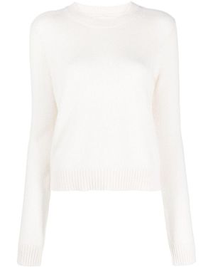 Lisa Yang Crewneck Wool Jumper - White